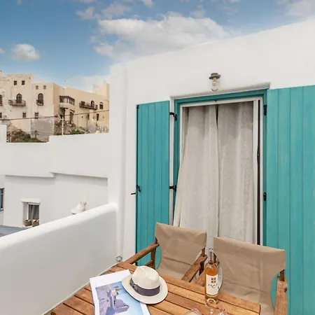 펜션 The Naxos Loft With View Of The Castle *